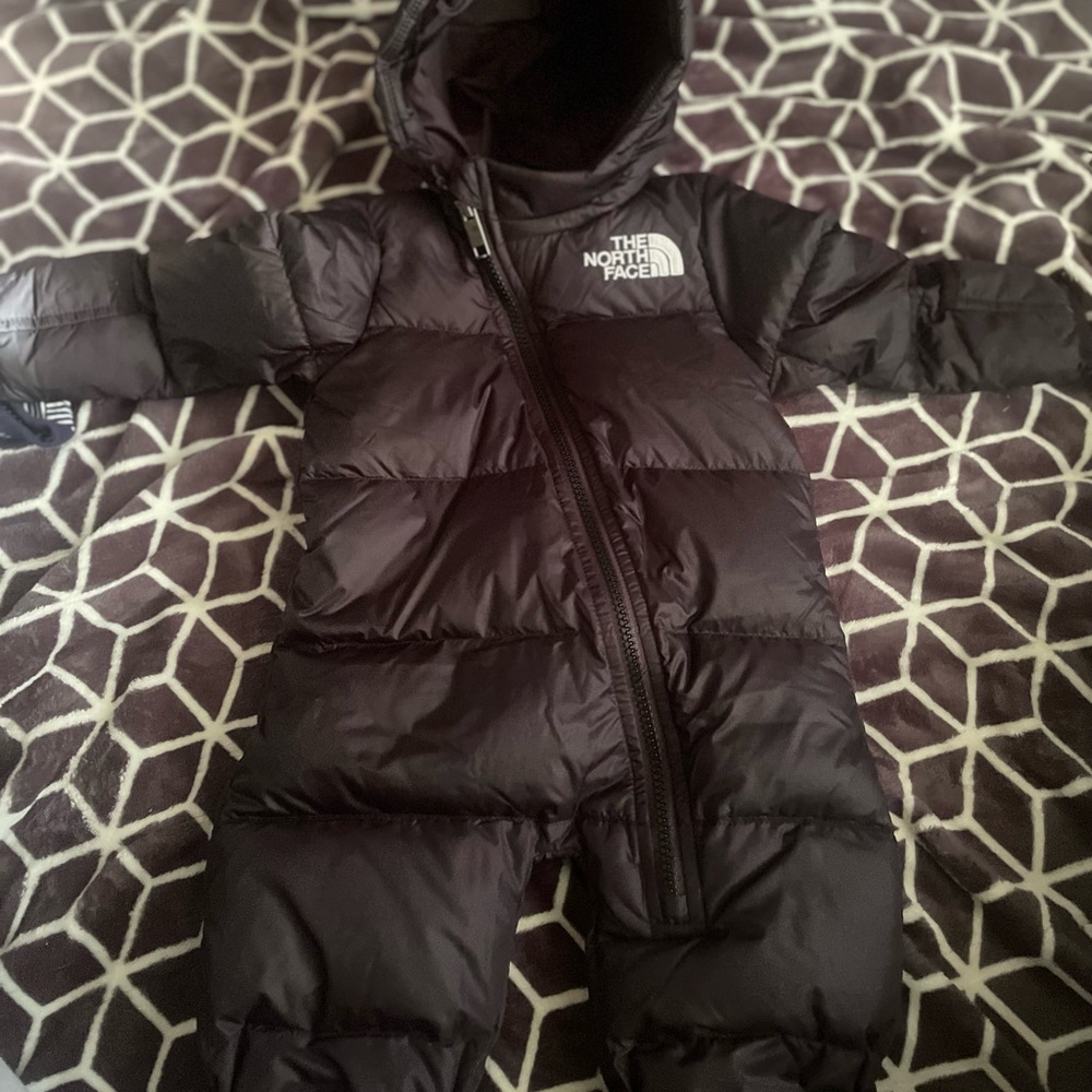The North Face Infant Black Snowsuit